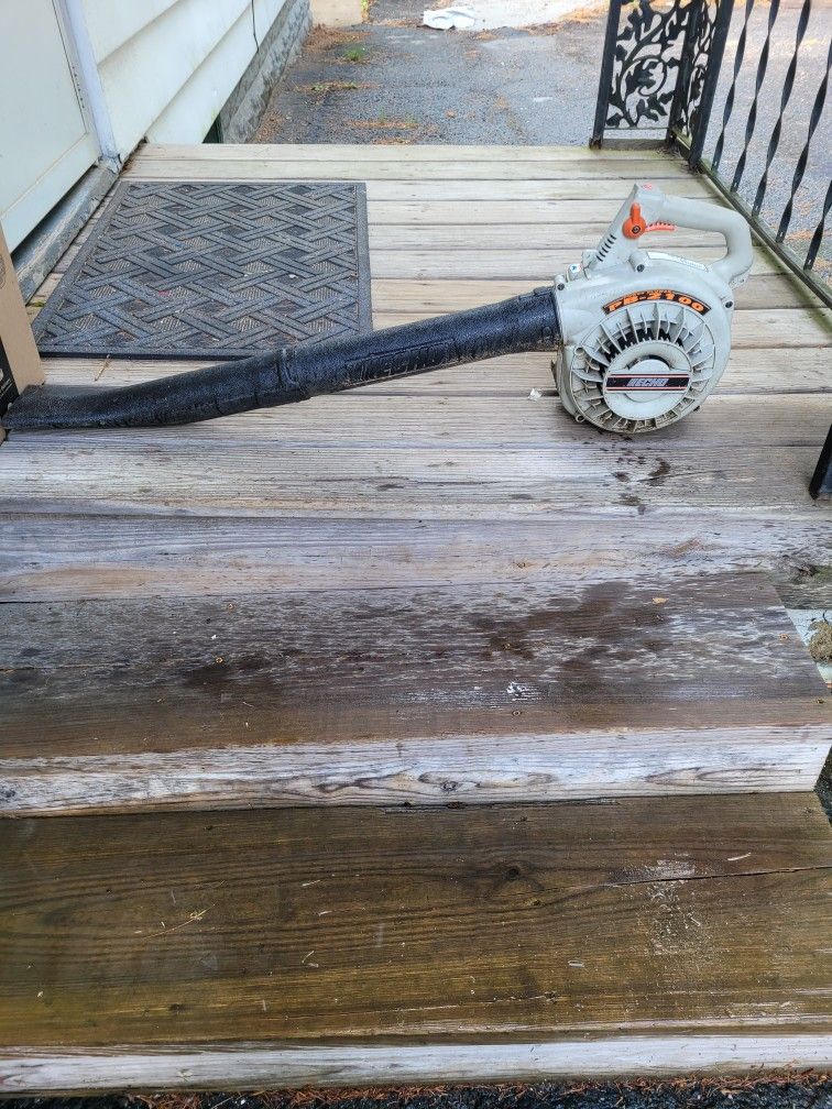 Leaf Blower Echo Starts Right Up