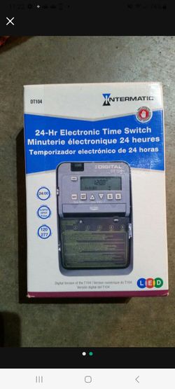 Intermatic 24hr Electronic Time Switch New
