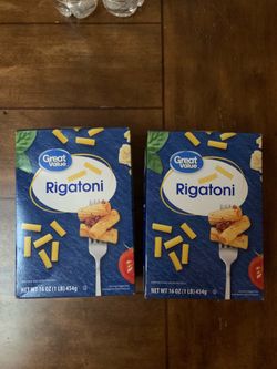 Free 2 boxes rigatoni ( not expired)