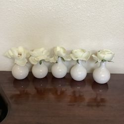 Small Decorate Flower Vases 