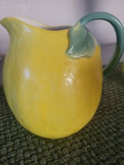 Yellow Lemon Pitcher
