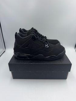 🔥 Air Jordan 4 Black Cat 👟 Size 3Y / 4.5W
