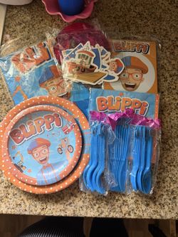Blippi party supplies