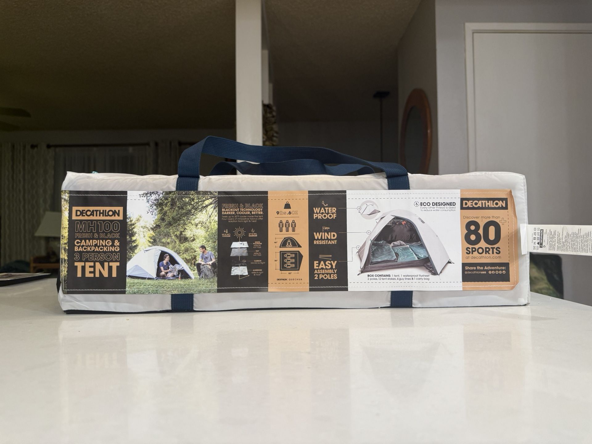 Brand New Waterproof 3 Person Family Camping Tent