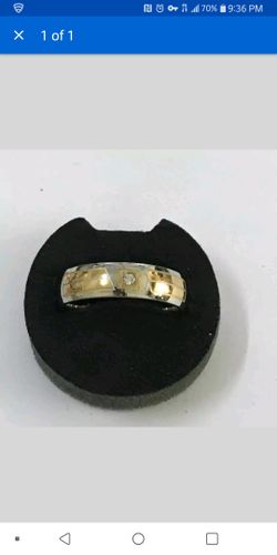 Steel ring size 10