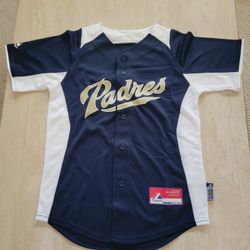 Brand New Majestic Padres Baseball Jersey $35