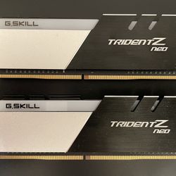 2x8GB DDR4-3600 G.SKILL Trident Z Neo