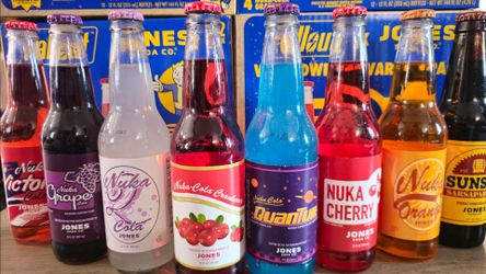 Fallout Jones Nuka 8 bottle set