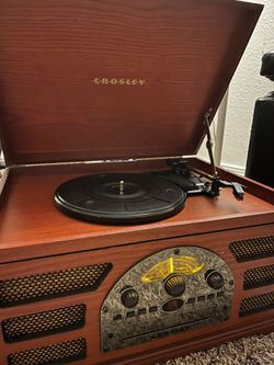 Vintage Crossley Record Player