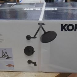  KOHLER Paces Tub and Shower Faucet  in Matte Black R34530-3G-BL NEW .