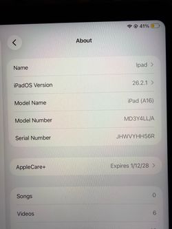 Apple iPad (A16)
