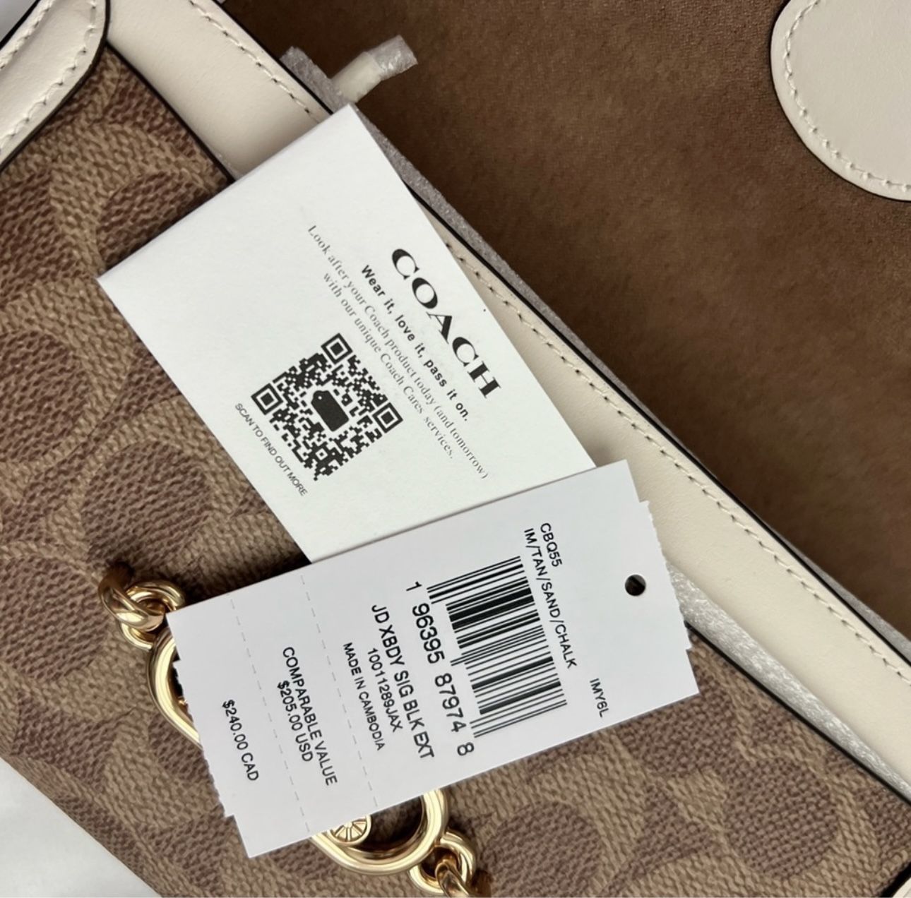 Coach Bag | Coach Jade Chain Crossbody