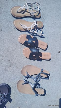 Lot of size 10 sandals