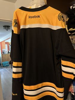 Boston Bruins Black New XL Reebok Jersey