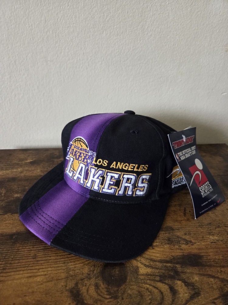 Vintage Sports Specialties Los Angeles Lakers 1997 NBA Draft Hat Kobe Bryant Cap NBA