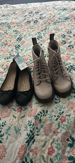 2 Pairs Of Girls Shoes
