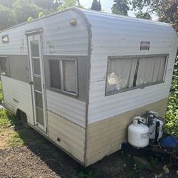 1965 Silver Queen Camper 