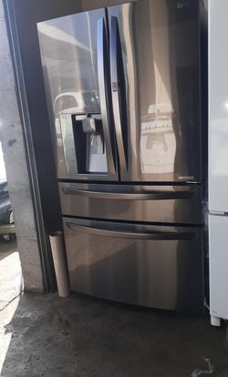 LG 4 Door Stainless Steel Refrigerator
