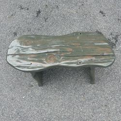Authentic Bench made from Crystal Pier wood.
