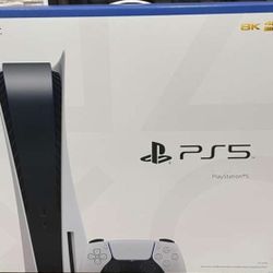 Sony PlayStation 5 (PS5) Console Disc Version♡Sealed In Hand 