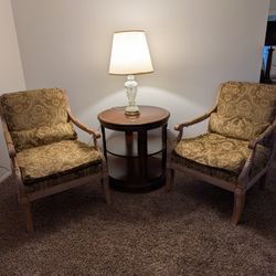 Ethan Allen Armchairs 