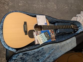 Mint Condition Martin D10 acoustic with case