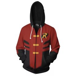 ROBIN - M - SUPERHERO HOODIE