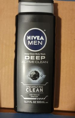 Men's Nivea Body Deep Clean Body Washes  $3 Each (Six Available)
