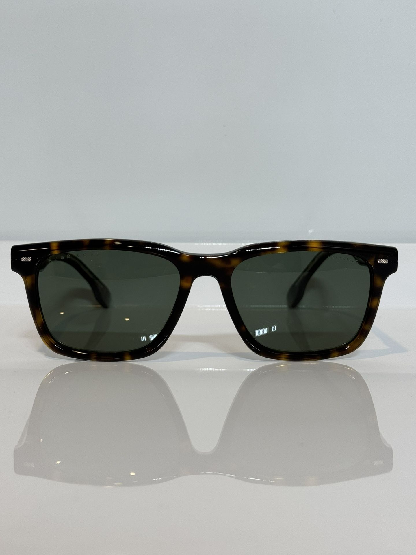 New Hugo Boss 1352US Havana Acetate Polarized Sunglasses 55mm