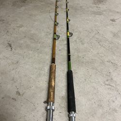 Harrington and California Tackle Reflexe Rods 
