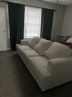 White Sofa *NEW IN BOX*