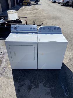 Whirlpool Washer And Kenmore Dryer