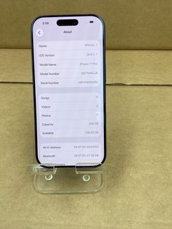 Apple iPhone 17 Pro 256GB unlock
