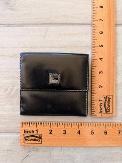 Dooney & Bourke Medium Black Leather Wallet Made In Italy West Las Vegas See My Listings Summerlin