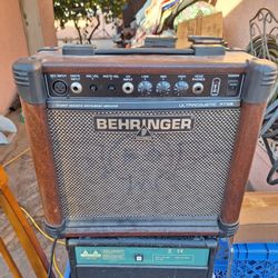 Used but works good Behringer guitar amp