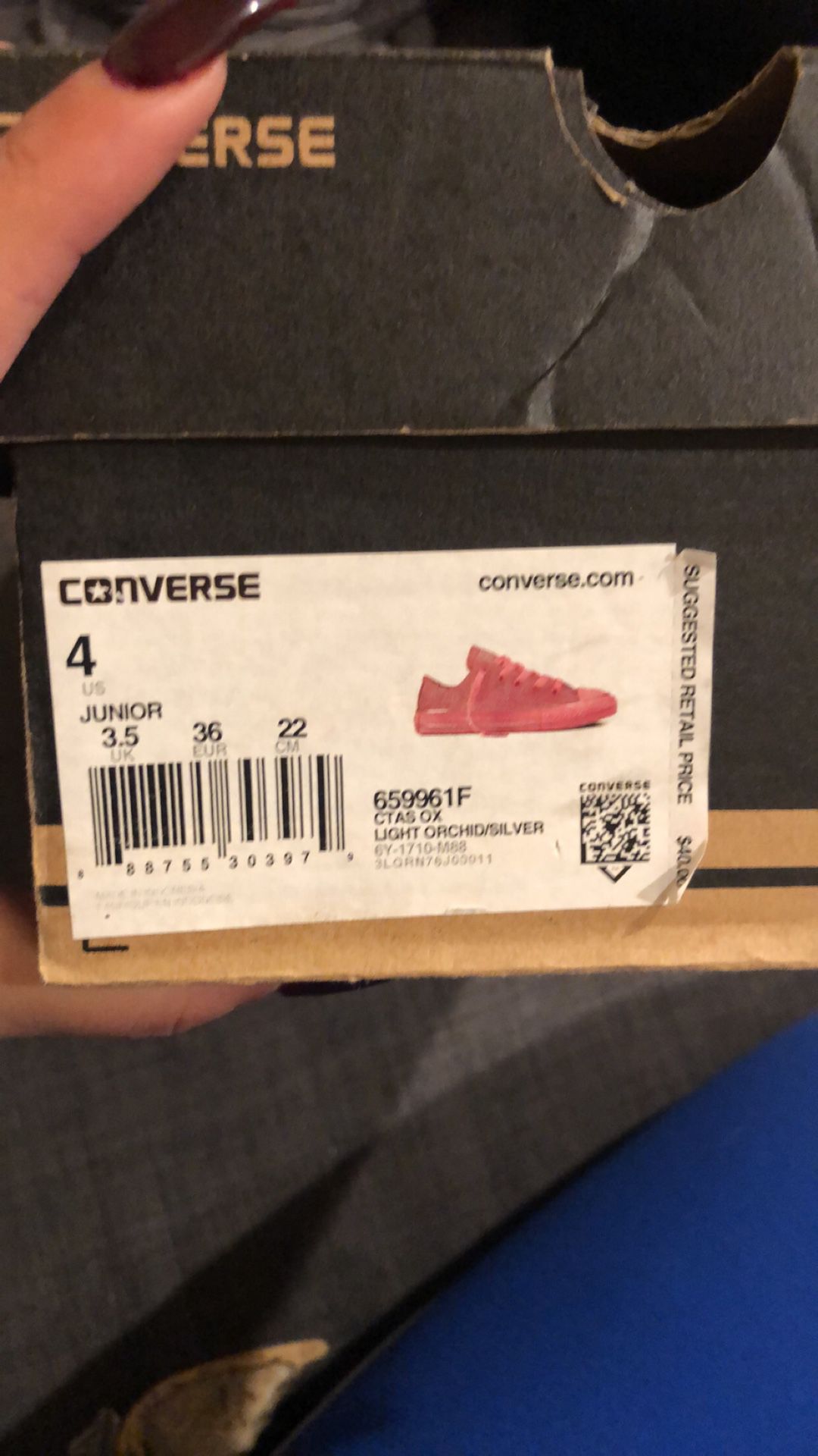 Pink converse-New