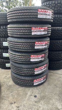 225/70/19.5 SAFFIRO INSTALLED 6 tires