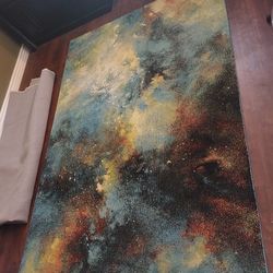 Space Galaxy 5x7 Rug And Bed Set $80.00