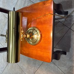 Antique Brass Piano/Bankers Lamp