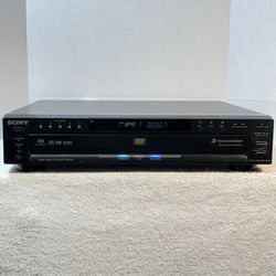 Sony 5 Disc DVD/CD/SACD Player Carousel-TESTED-Plays Very Well- No Known Issues-Demonstration Available 