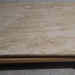 Marble Coffee Table And 1 Side Table