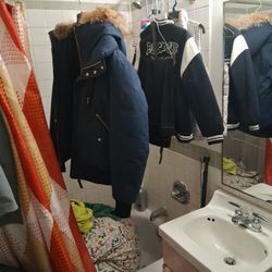 Navy Blue Mackage Size 38 Men's Mackage