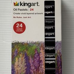 Kingart 24 Oil Pastels
