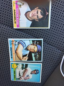 Baseball cards
