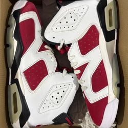 Jordan Air Jordan 6 Retro OG Carmine High. Red And Black