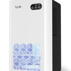 ToLife Dehumidifier for Home, 1000 sq.ft Dehumidifiers for Basement Bedroom Bathroom with 95 OZ Water Tank, Auto Shut Off 7 Color🆕✅Reg. Retail $65.99