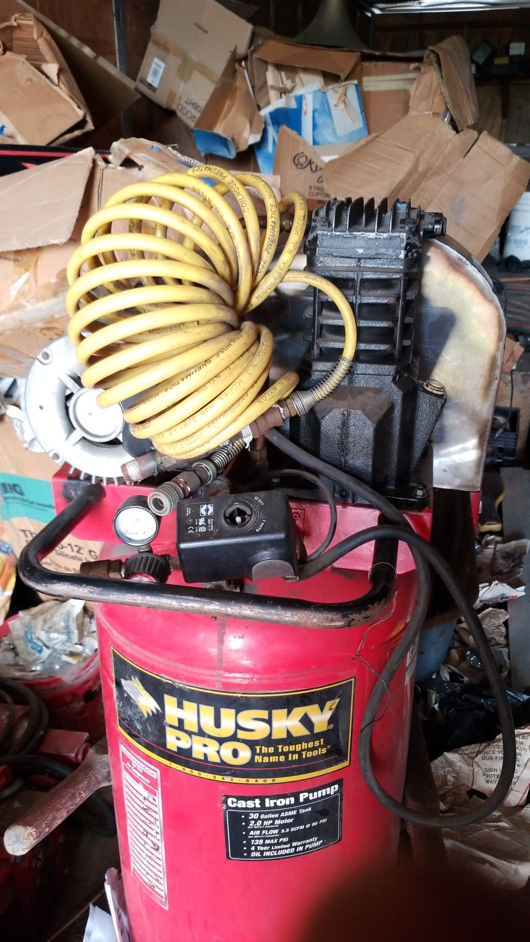 Husky compressor 30 gallon