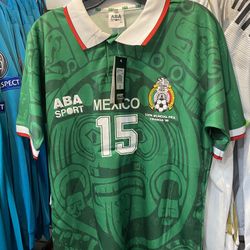 Hernandez Retro Mexico Soccer Jersey