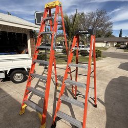 Werner ladders 6 & 8 foot