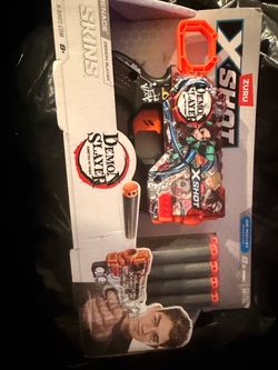 ZURU X-Shot Skins Menace Demon Slayer Blaster